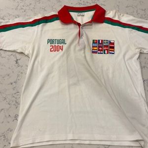 2004 Portugal Soccer Polo shirt